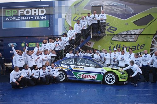 Ford WRC happy met merkentitel